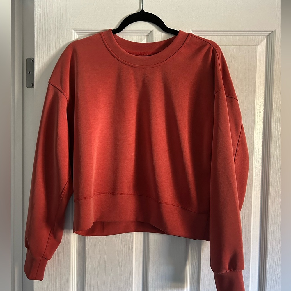 Lululemon Softstreme Perfectly Oversized Cropped Crew
